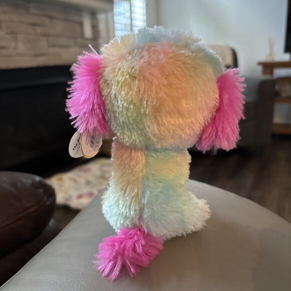 New Ty Beanie Boos - LOVESY the Dog (Justice Excl.) 6" Stuffed Animal Toy - Picture 8 of 8